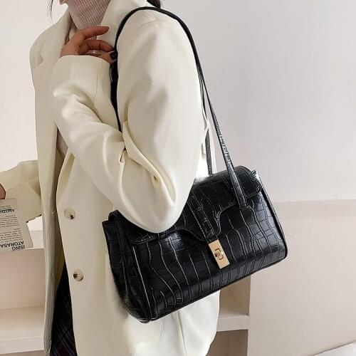 Designer Women Pu Leather Shoulder Bag Fashion Female Small Handbags Tote Bags High Quality Ladies Messenger Bags for Women New