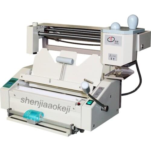 Electric glue binding machine A4 size multi-functional binder machine glue binding machine of Office electronic equipment 800w