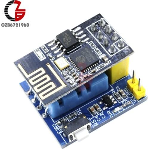 ESP8266 ESP-01S ESP01S DS18B20 Temperature Humidity Sensor Module ESP8266 Wifi Wireless Adapter Board for Arduino NodeMCU IOT