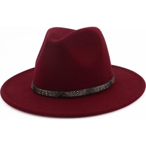 Fashion Men women Autumn Elegant Top Jazz Hat party hat felt hats Sombrero mens felt hat Summer Hat Chapeau HF67