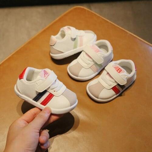 Boy Girl Toddler Shoes Baby Non-slip Cotton First Walker 15-19 2Colors 2150 TX09