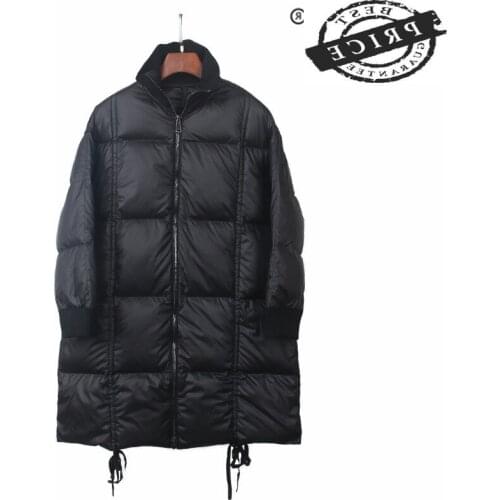 Winter 20% White Duck Down Jacket Women 2021 New Fashion Long Coat Thick Warm Clothes Female Black Top Abrigos Mujer 1a16