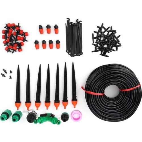 45M Adjustable Garden Watering Irrigation Set DIY Automatic Drip Irrigation Kits For Watering Plants And Flowers