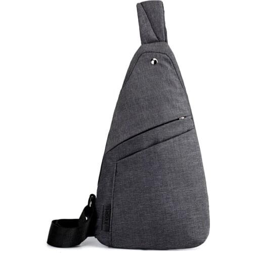 Anti-theft Chest Bag Male Thin Chest Pack Holster Men Bag Sling Personal Pocket Pauch Purse Man Cross Body Strap Hand Bag