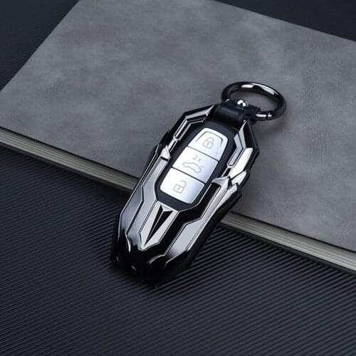 New Fashion Remote Smart Key Cover Case Shell For Audi A6 C8 A7 A8 Q8 2018 2019 Car Styling Car Accessories