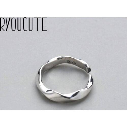 New Trendy Charm Twist Chains Rings For Women Men Boho Knuckle Party Rings Punk Cocktail Jewelry Girls Gift anillos