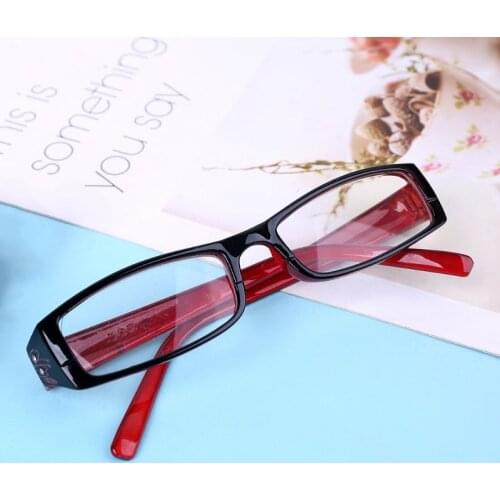 New Fashion Reading Glasses Women Imitation Diamond Flower Print Resin Presbyopic 4 Colors Gafas De Lectura +1.0~+4.0
