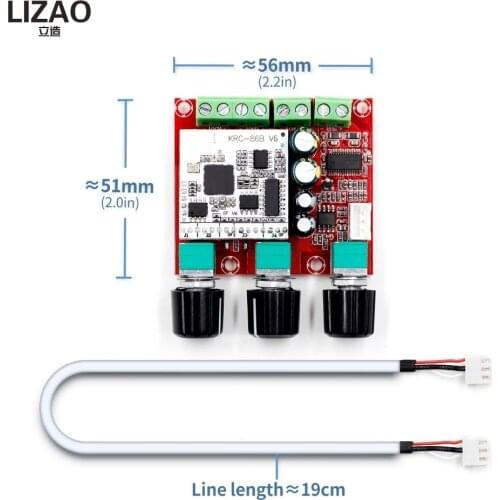 TPA3110D2 Subwoofer Bluetooth Amplifier Board 2.1 Channel TPA3110 Active Digital Audio Amplifiers 15W*2+30W