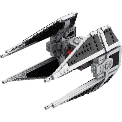 Star series wars build blocks toy gift children star series wars TIE Interceptor space fighter build MOC interceptor