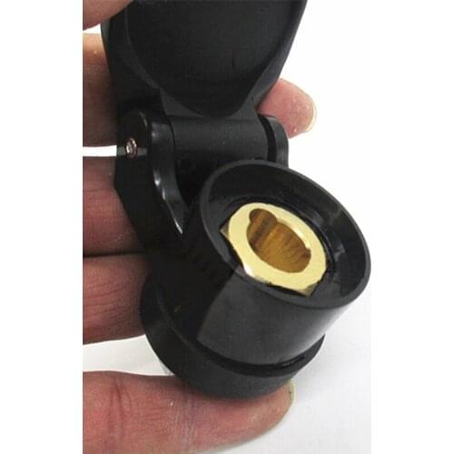 1pcs Flip - cover welding machine welding wire quick connector plug socket DKJ10-25 35-50