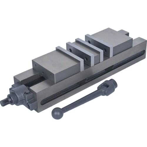 Double Action Accu Lock Milling Machine Tool Vice 6 Inch Width of Jaw 160mm Cast Iron Made In China