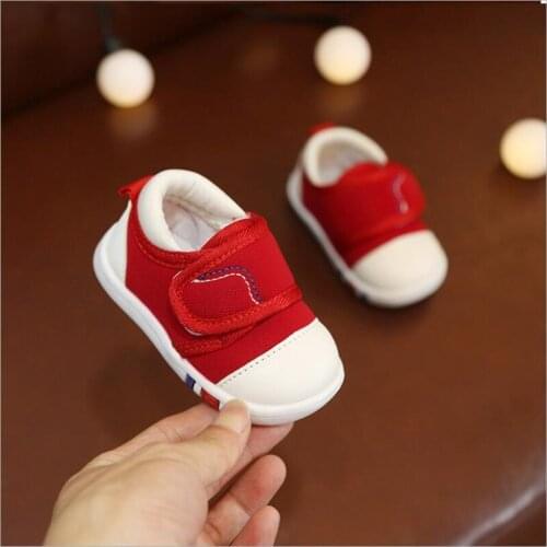 Alisenna Spring Autumn Newborn Baby Toddler Shoes Breathable Solid Moccasin Shoes Baby Boy Soft Crib Canvas Casual Shoes