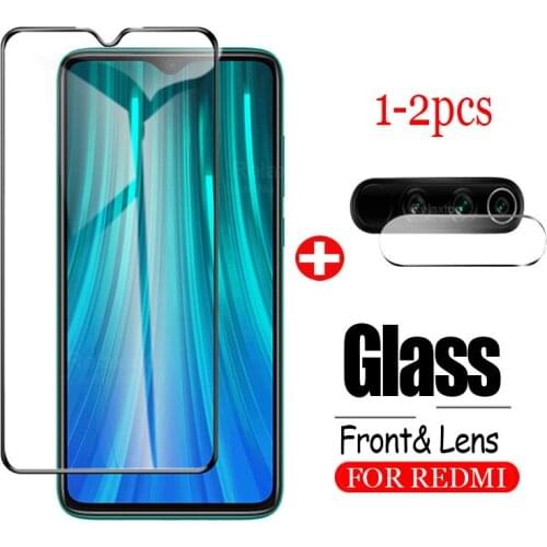 1-2pcs lens Glass on Redmi Note 8T Tempered Glass Full Cover Screen Protector for Xiaomi Redmi Note 8T 8 T 8 Pro protecive Glass