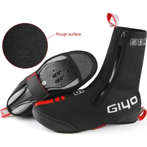 1 Pair Outdoor Sport Shoe Cover Thermal MTB Mountain Bike Waterproof Windproof Overshoes Protector Cycling Bicycle Shoe Covers