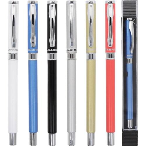 1 piece Zebra JJ4 Rollerball Gel Pen 0.5mm Gel Pens for office and school supplies 6 color available C-JJ4-CN