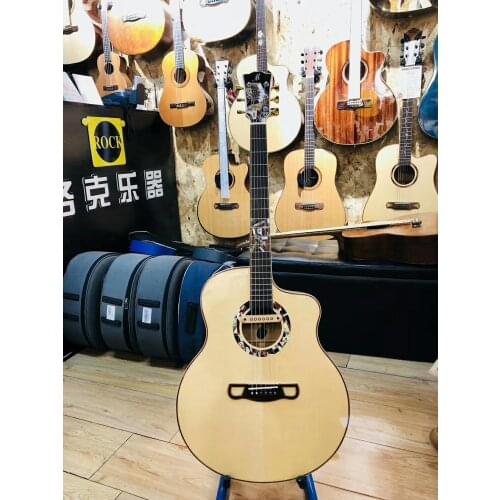Merida Chance 42" Jumbo solid wood Acoustic guitar, acoustic electric guitar