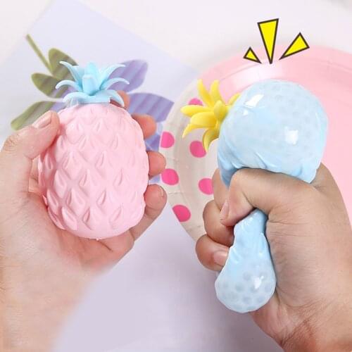 Fidget Toys Stress Balls Pineapple Fitget Toy Decompression Toy Office Pressure Ball Pressure Release Toy Vent Anti-Stress Toys