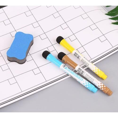 A3 Monthly Planner Magnetic Whiteboard Fridge Magnets Message Board Remind Memo
