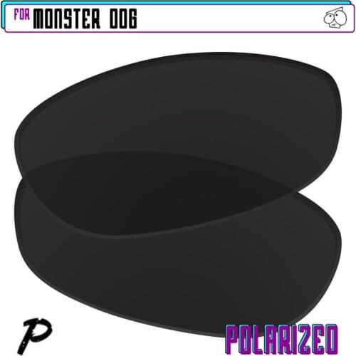 EZReplace Polarized Replacement Lenses for - Oakley Monster Dog Sunglasses - Black P