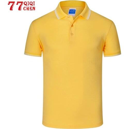 Summer Polo Shirts Men Breathable Cotton Short Sleeve Anti-Pilling Brand polos para hombre Solid Color Plus Size S-4XL Camisas