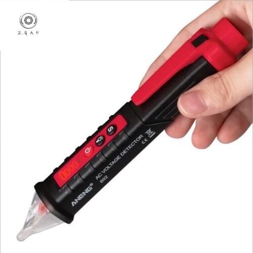 Intelligent test pencil 12~1000V non-contact voltage detector induction electroscope electroscope sound and light alarm