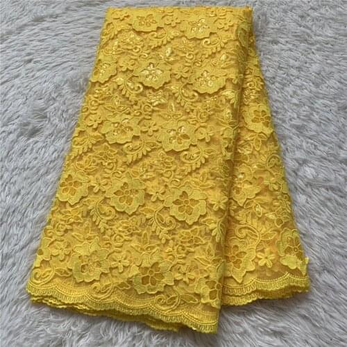 Sequins Lace Fabric Latest African Lace Fabric High Quality Nigerian French Party lace fabric for tulle lace fabric JL074