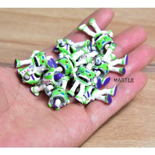 Disney Genuine Toy Story Buzz Lightyear Minicartoon Toy Mini 2.5cm Action Figures Model Boy Girl Gift