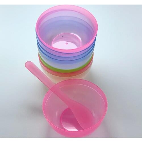 Random Color Size Face Mask Bowl Homemade Makeup Beauty Facial Stick Tool Set