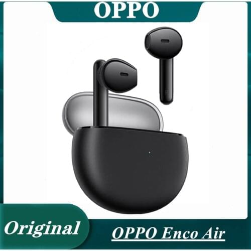 NEW OPPO ENCO Air TWS Earphone Wireless Bluetooth 5.2 Earbuds DNN Noise Cancellation 2 Mirophone For OPPO Find X3 Pro Reno 4 Pro