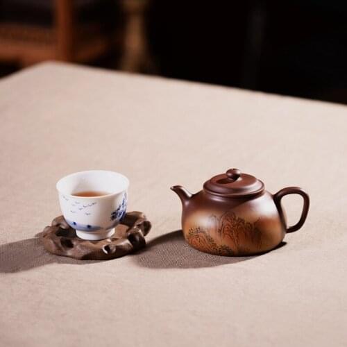 New yixing ores are recommended the craft Jiang Aiying handmade ceramic tea-pot