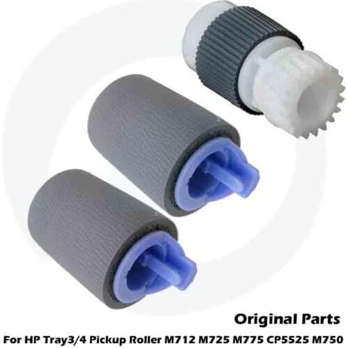 Original New For HP M775 M725 M712 CP5525 M750 Pick up Roller Pickup Roller Tray' 3 4 5 RM1-6944 RL1-1206-000CN RM1-0037-000CN