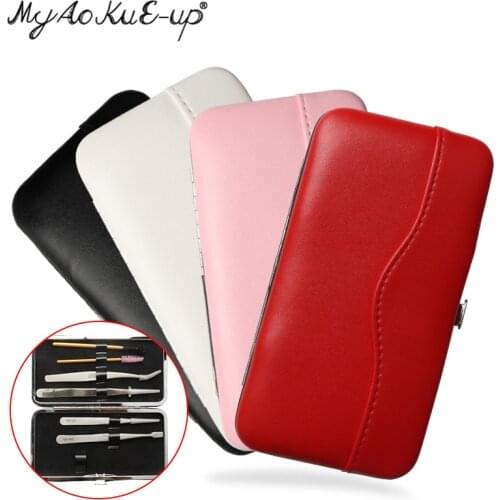 Tweezers Storage For Eyelash extension tweezers bag Activated Sealed Storage Container eyelash tweezers case Makeup Tools