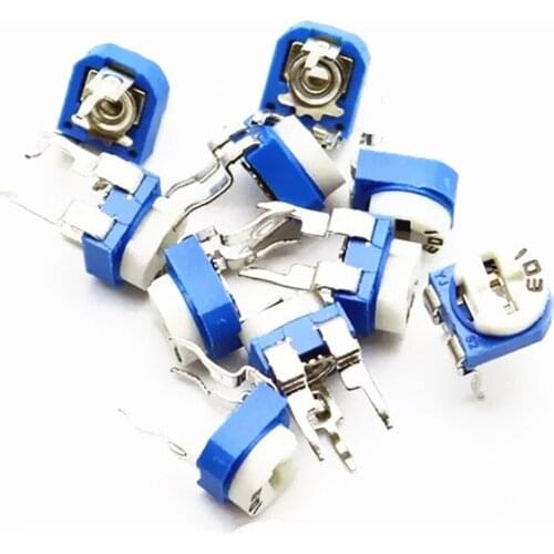 20PCS RM065 RM-065 200 ohm 201 RM065-201 Trimpot Trimmer Potentiometer variable resistor
