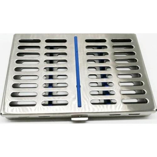 Dental Sterilization Cassette Rack Tray Box for 20 Surgical Instruments Sale