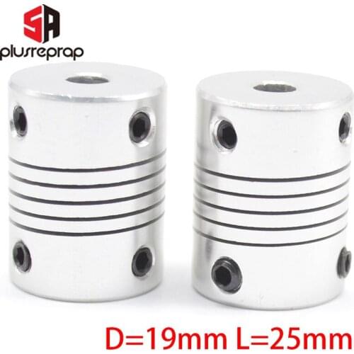 1 PC Flexible Shaft Coupling Coupler 5mm to 8mm Shaft Coupling 5mm * 8mm * 25mm Flexible Shaft Stepper Motor 3D Printer