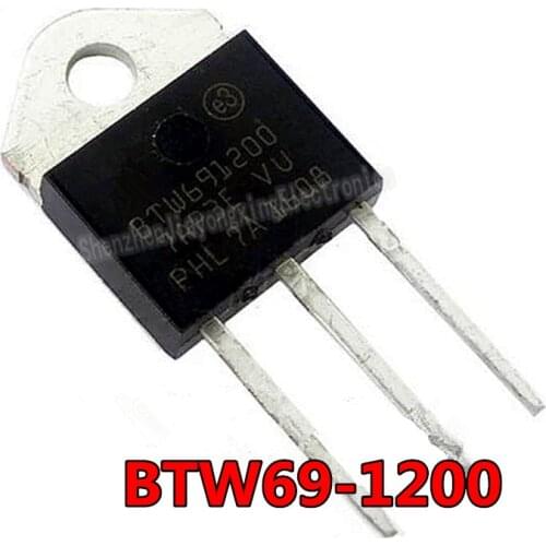 5pcs BTW69-1200 TO-3P BTW691200 TO3P BTW69 1200V BTW69-1200RG SCR new original