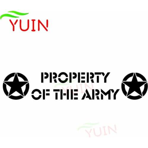 Army Attribute Pattern Car Decals Fashion Body Decoration Personalized PVC Waterproof Sunscreen Stickers Can Be Customized Color