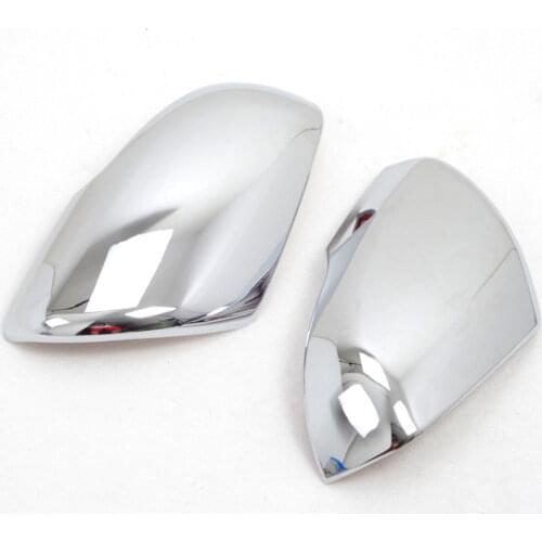 BBQ@FUKA Chrome Side Door Wing Mirror Rearview Mirrors Cover Protector For Ford Edge 2015