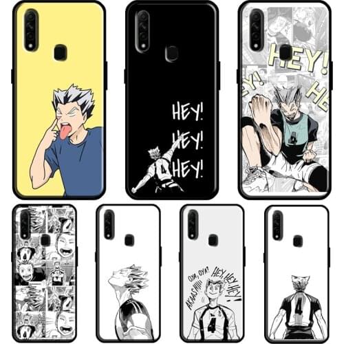 Bokuto Haikyuu For OPPO A15 A1K A3S A5S A52 A72 A91 A83 A93 Find X3 Pro Reno 2 Z A5 A9 A31 A53 2020 Case