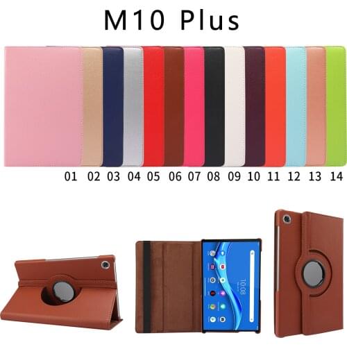 Case For Lenovo Tab M10 Plus 10.3"TB-X606 2020 360 Rotate Stand Cover Lenovo Tab M10 HD 2nd X505 X605 X306F M8 TB-8505/8705 Case