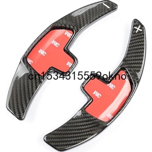 For Benz GLC260L C260L GLB GLE A E E300L 2019-20 Carbon Fiber Steering Wheel Shift Paddles Shifter
