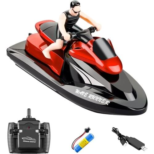 809 2.4G Remote Control Motorboat Water Speedboat Yacht Airship RC Boat Waterproof Electric Childrens Toy Boat