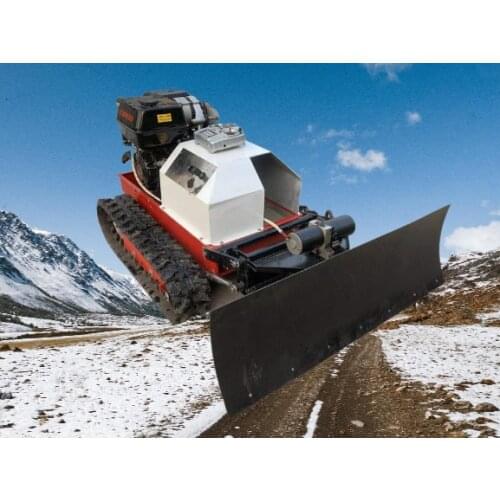 12kw Crawler Remote Control Grass and Snow Shovel Dual-use Remote Control Snow Thrower Rechargeable Crawler Snow Plough
