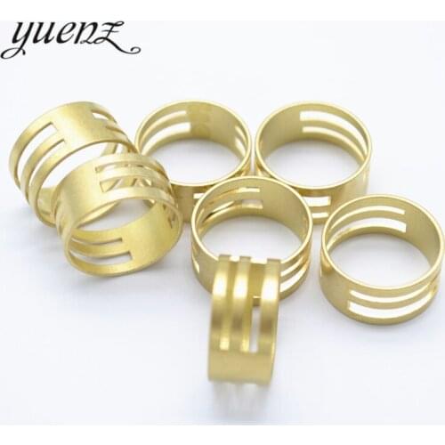 YuenZ 2pcs copper Jump Ring Open Closing Finger Jewelry Making Tools Fit DIY Craft Circle Bead Pliers Opening Helper Tools X3