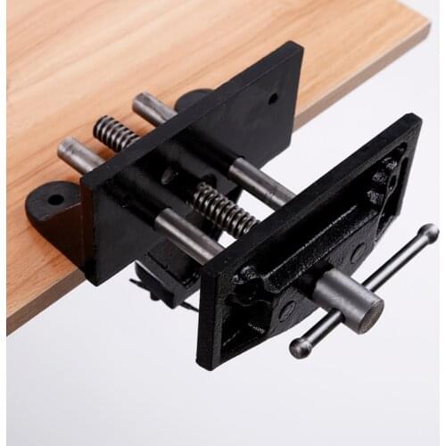 6Inch 155mm Mechanic Clamp-on Table Vise Cast Iron Table Top Clamp Press Vice