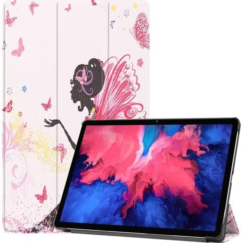 Cute Printing Case for Lenovo Tab P11 TB-J606F J606N Hard Case Slim Shell Holder
