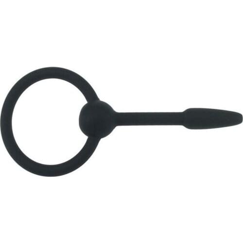 Full Silicone Urethral Dilators Male Chastity Toy Sounds Urethra Stretching Penis Plug Fetish Sounding Toy Urethra Masturbator