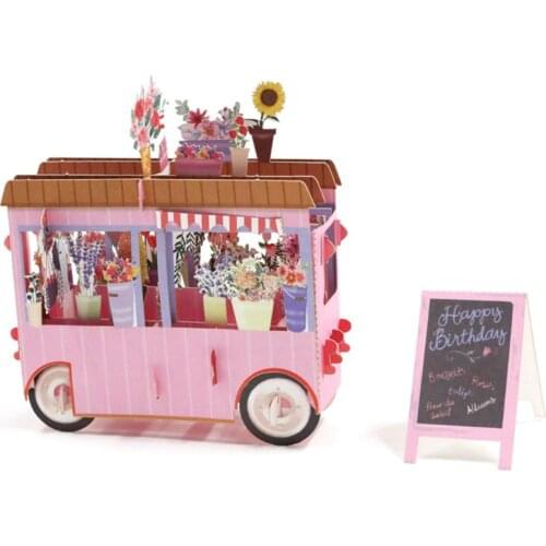 Floats 3D Up Greeting Cards Postcards Invitations Envelope Birthday Party Dropship