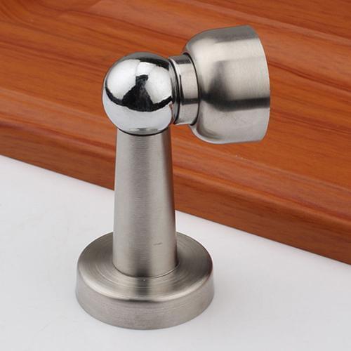 Durable Stainless Steel Magnetic Door Stopper Powerful Door Holder Catch Magnetic Door Stop Deurstopper Home Office Doorstop