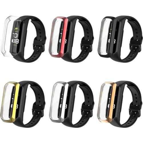 Smart Watch Full Cover PC Bracelet Housing Protective Case for Samsung Galaxy Fit2 SM-R220 Screen Protector Frame